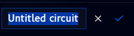 Renaming a circuit